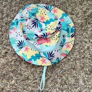 Baby Girl’s Swim Hat - Tropical print